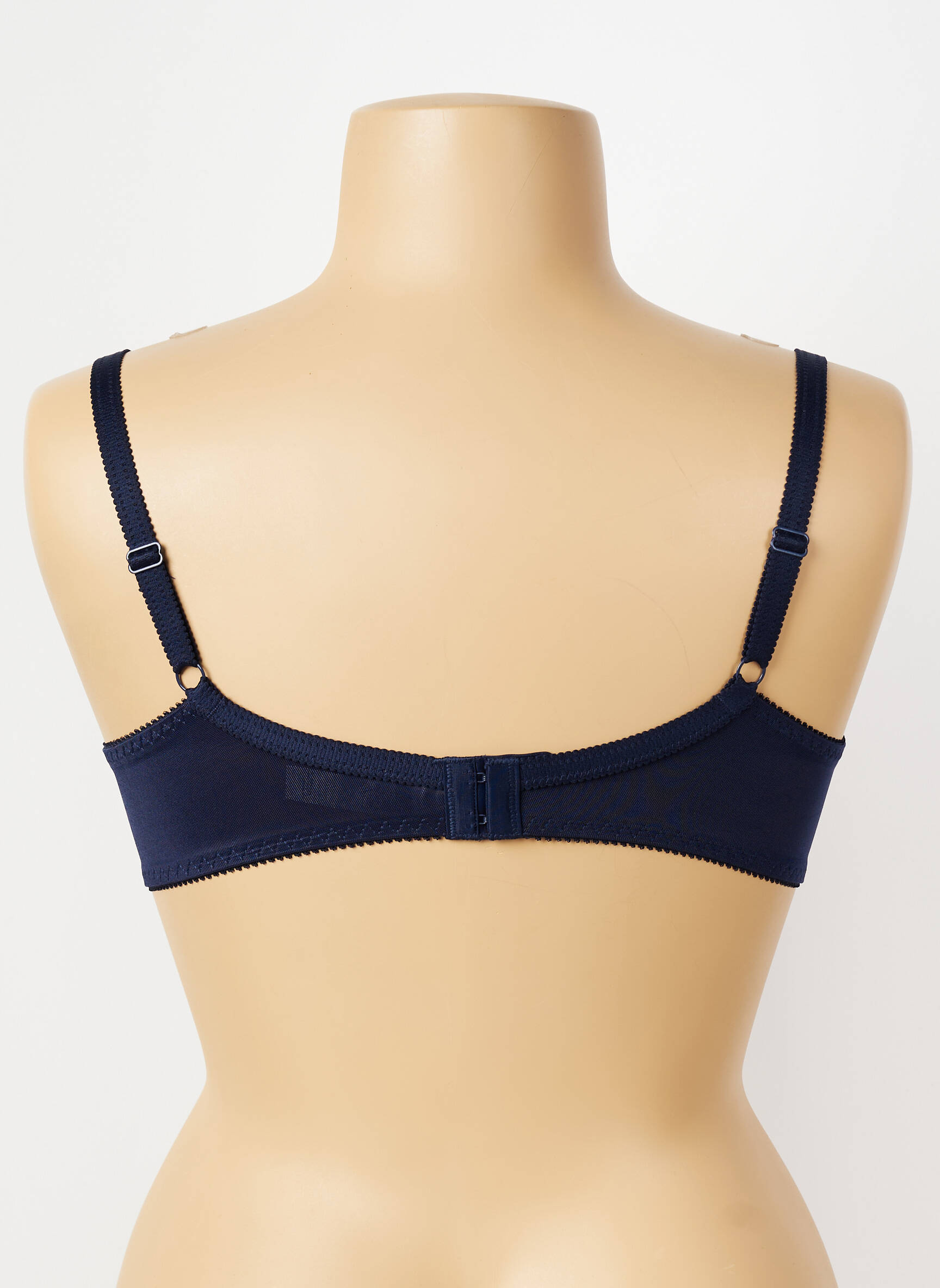 Soutien-gorge effet matière satinée haut soutien-gorge emboitant bleu PIEGE femme