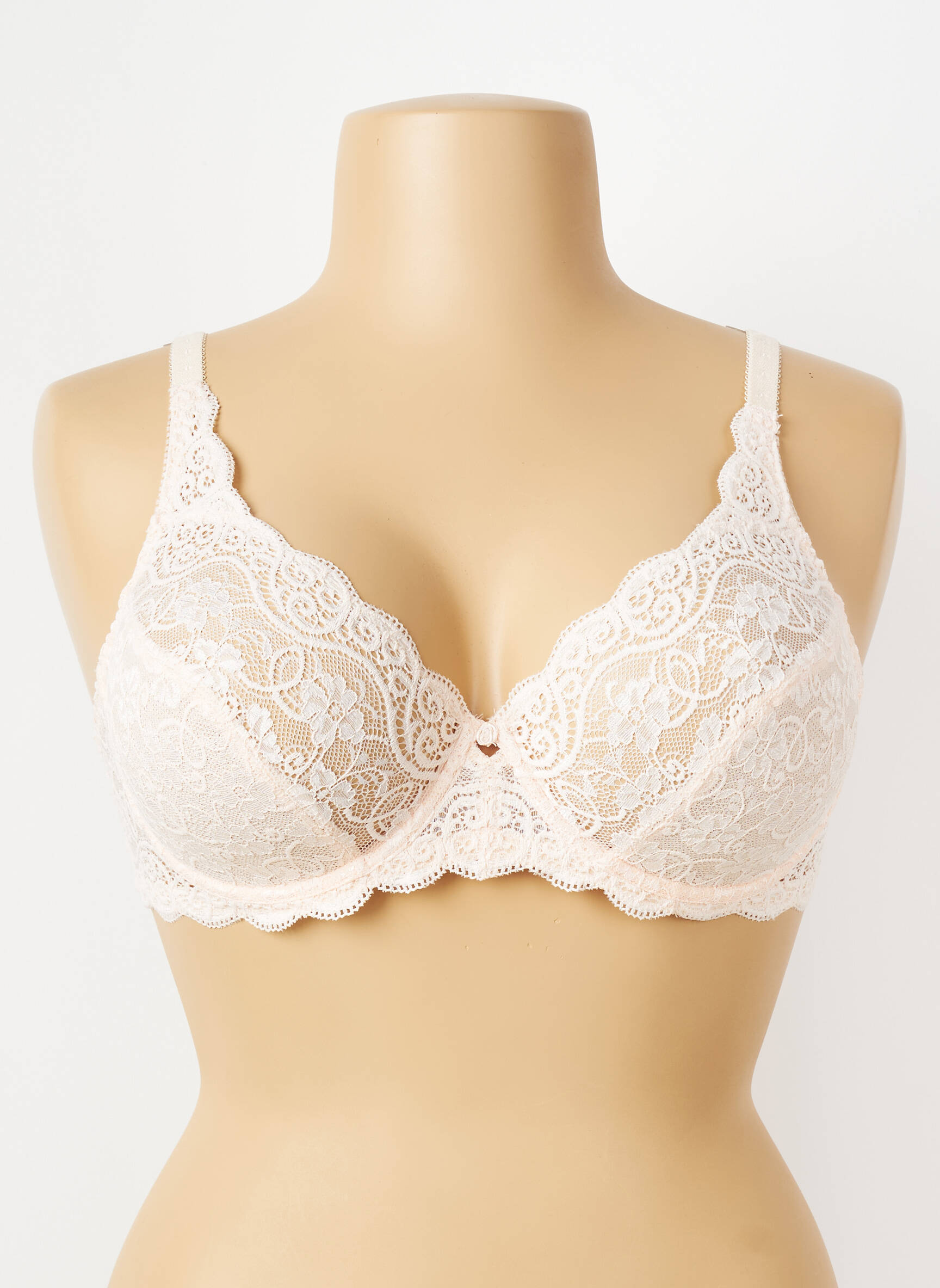 Soutien-gorge légère et transparente haut soutien-gorge emboitant rose TRIUMPH femme