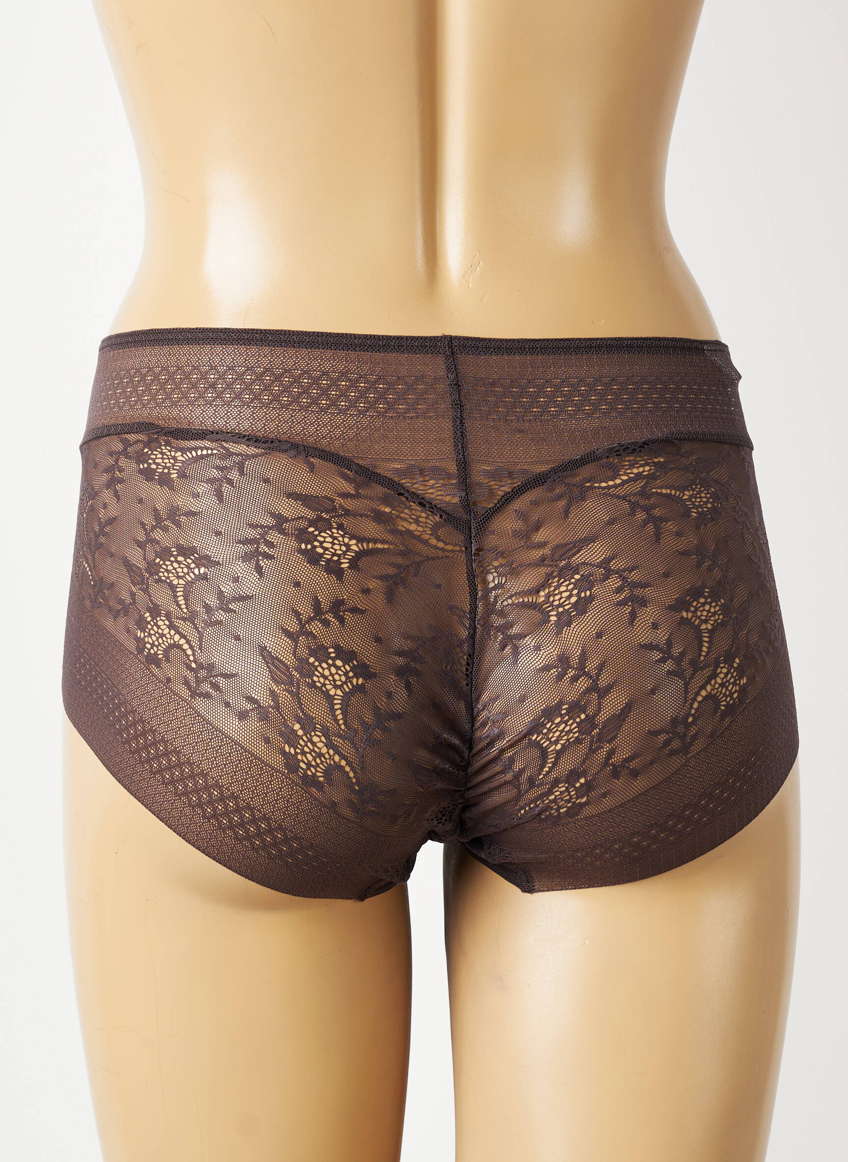 Culotte stretch marron JANIRA femme