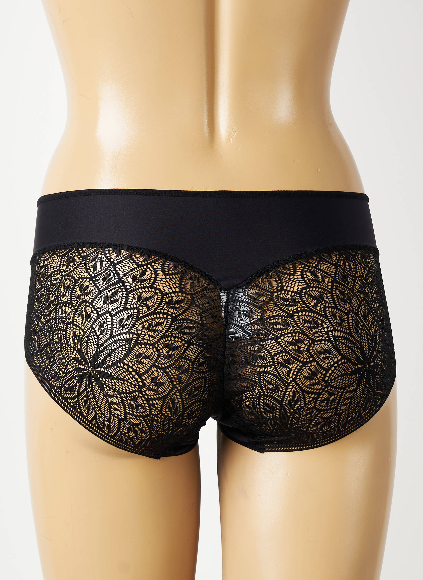 Culotte effet matière satinée noir JANIRA femme
