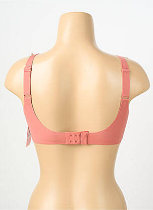 Soutien-gorge effet matière satinée haut soutien-gorge avec mousse de rembourrage amovible orange SLOGGI femme