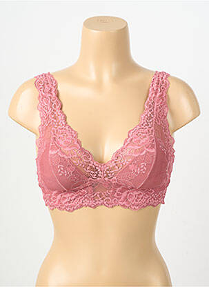 Soutien-gorge sans armature bralettes rose JANIRA femme