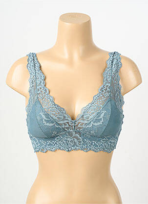 Soutien-gorge sans armature bralettes bleu JANIRA femme