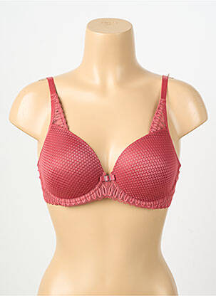 Soutien-gorge effet matière satinée haut soutien-gorge moulé orange TRIUMPH femme
