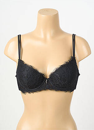 Soutien-gorge légère et transparente haut soutien-gorge moulé noir PIEGE femme
