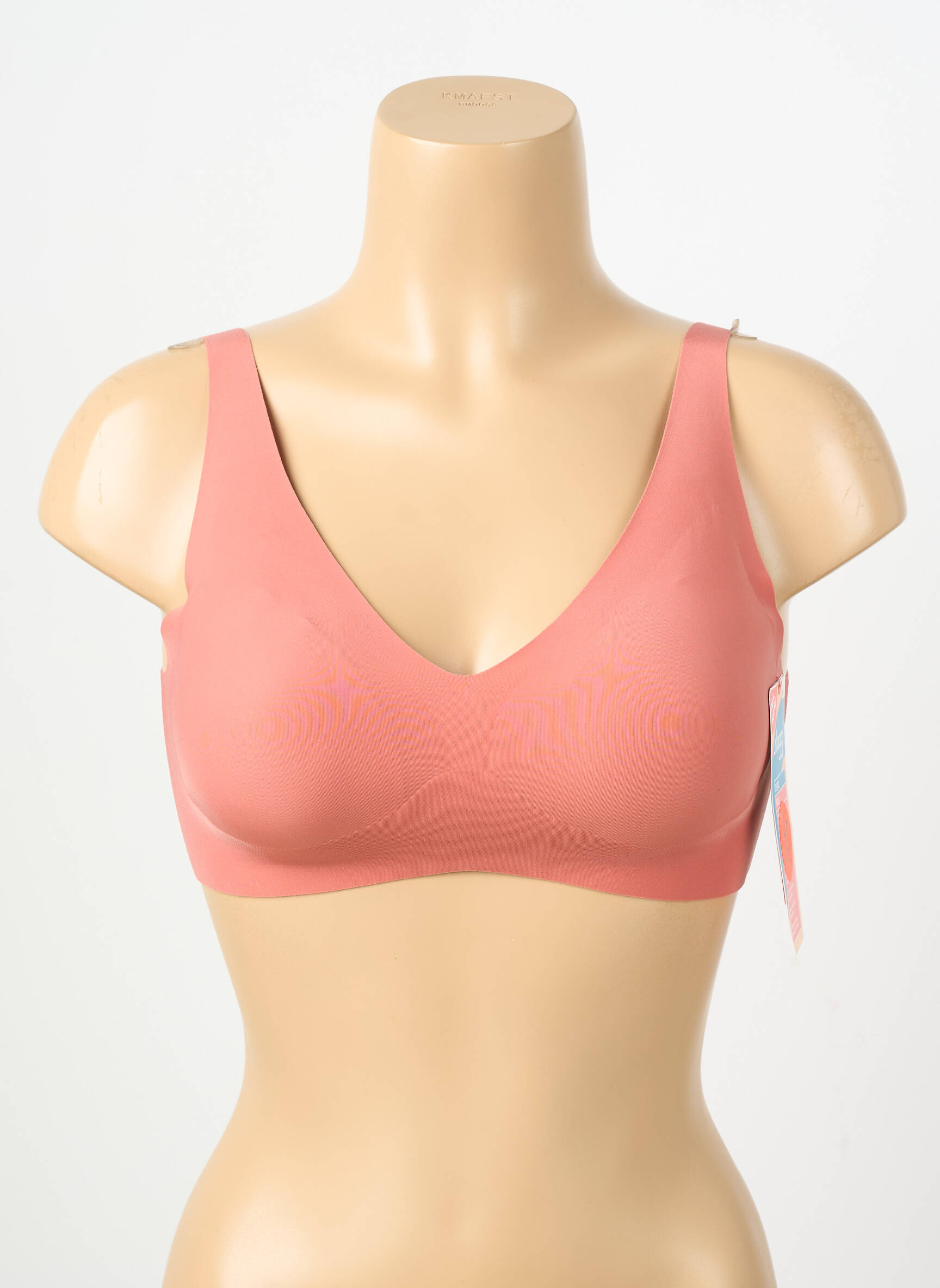 Soutien-gorge effet matière satinée haut soutien-gorge avec mousse de rembourrage amovible orange SLOGGI femme