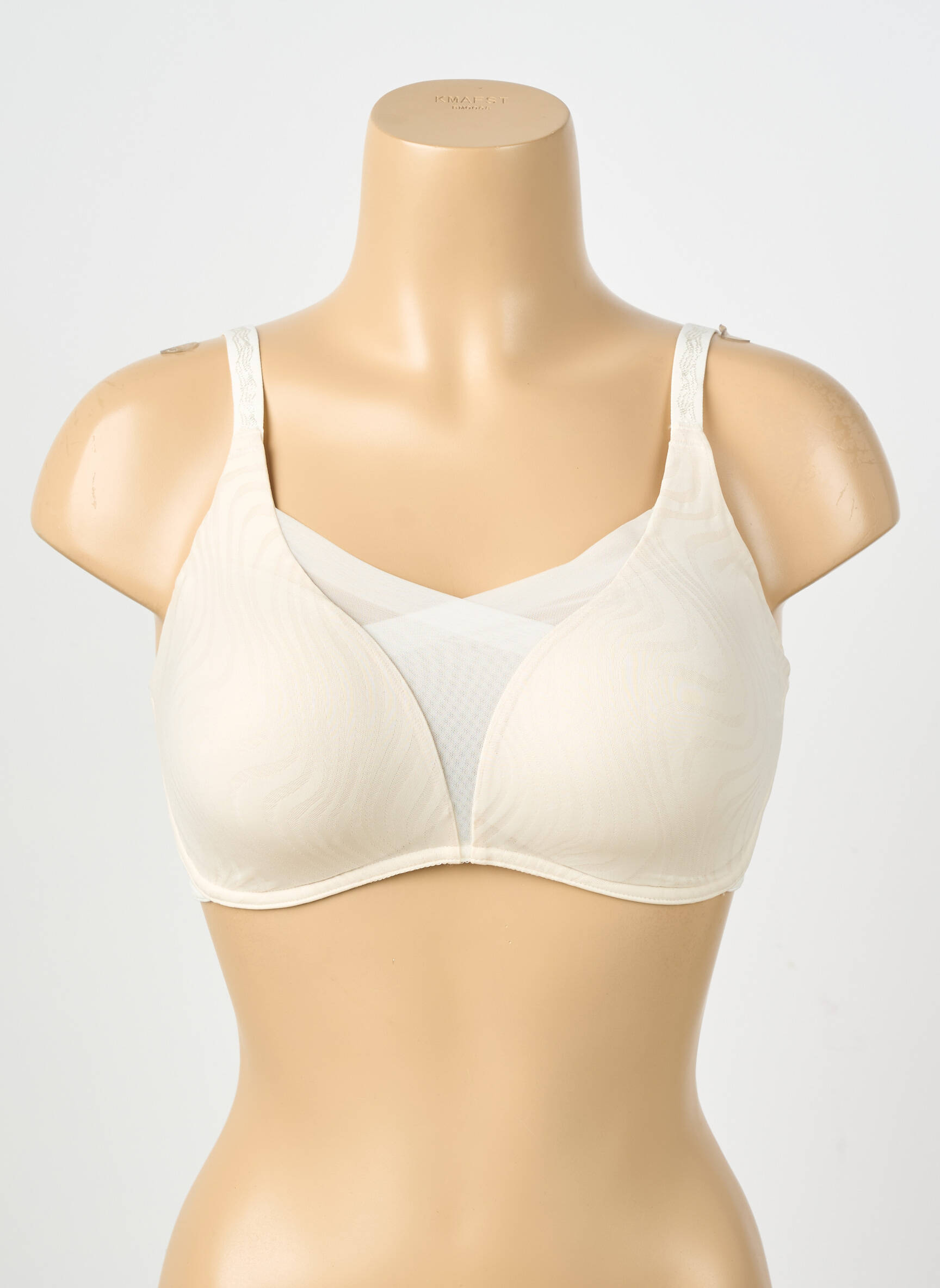 Soutien-gorge effet matière satinée haut soutien-gorge moulé beige TRIUMPH femme