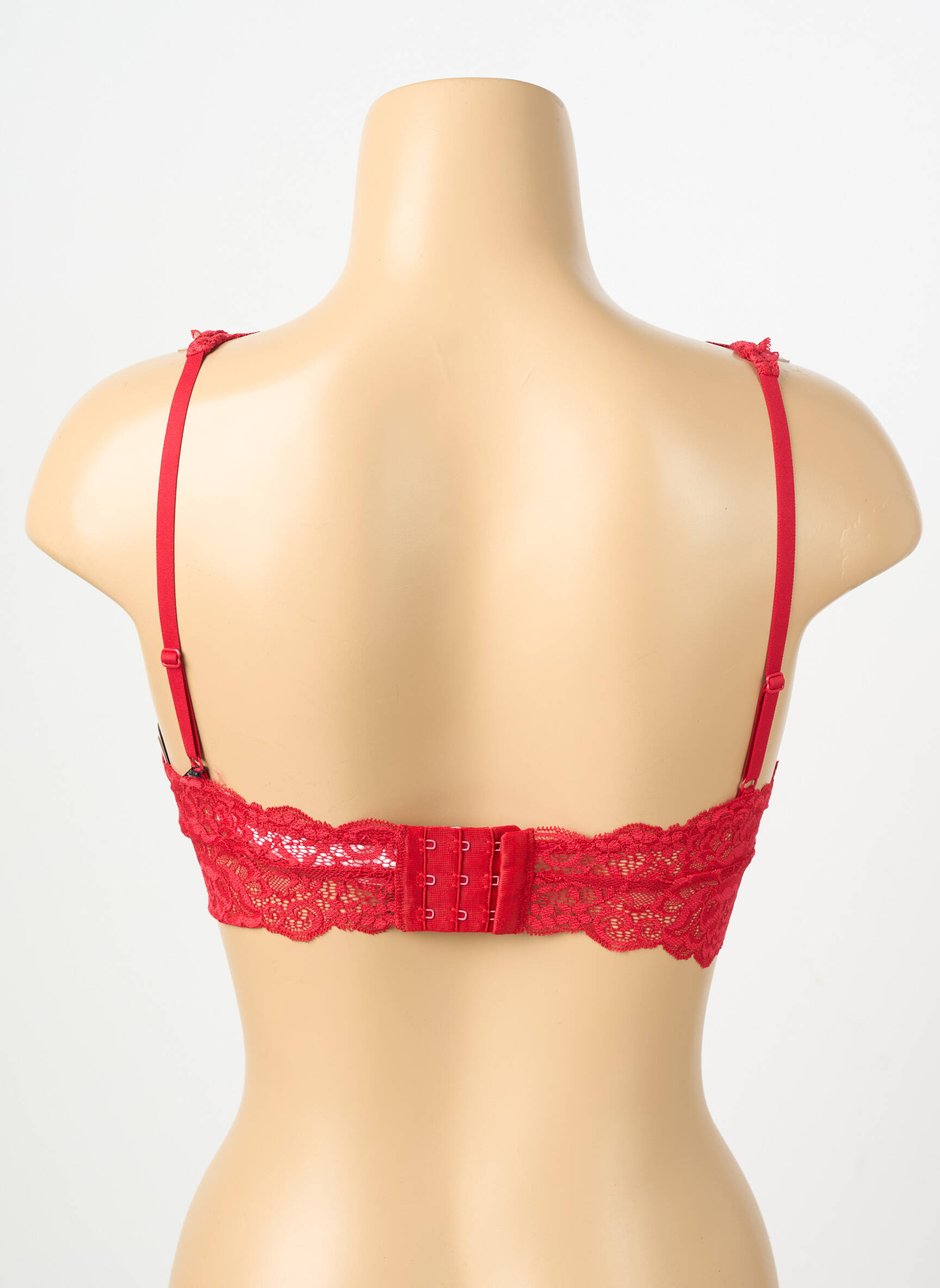 Soutien-gorge sans armature bralettes rouge JANIRA femme