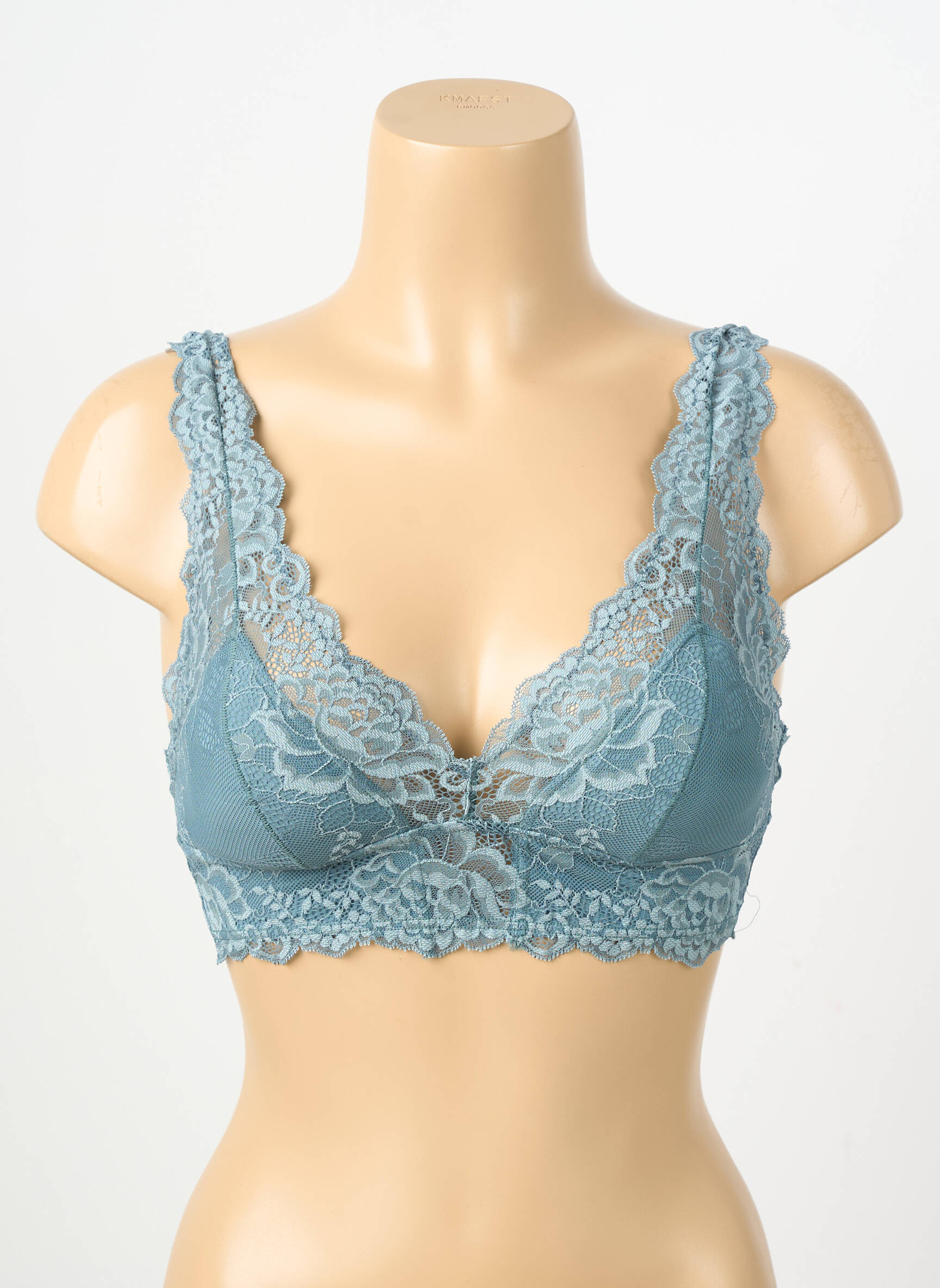Soutien-gorge sans armature bralettes bleu JANIRA femme