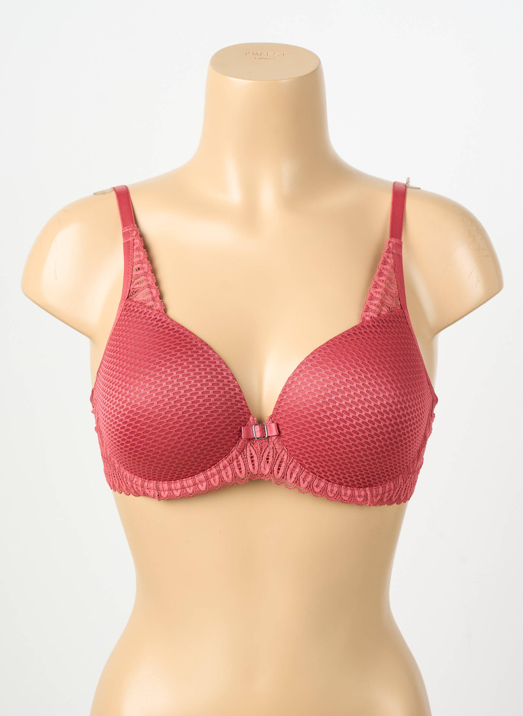 Soutien-gorge effet matière satinée haut soutien-gorge moulé orange TRIUMPH femme