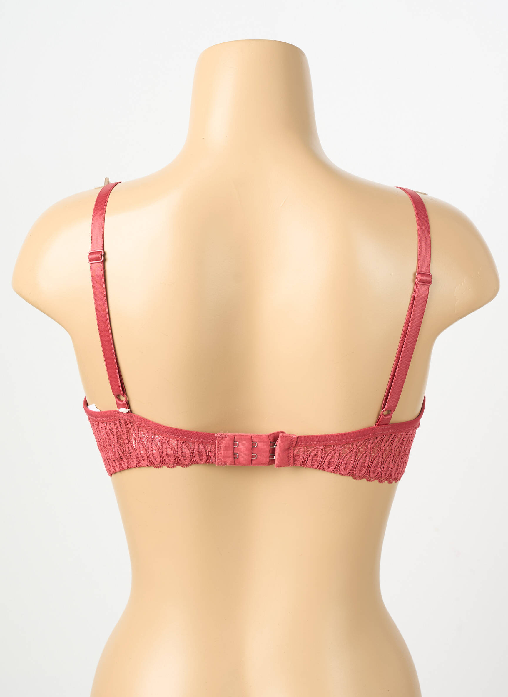 Soutien-gorge effet matière satinée haut soutien-gorge moulé orange TRIUMPH femme