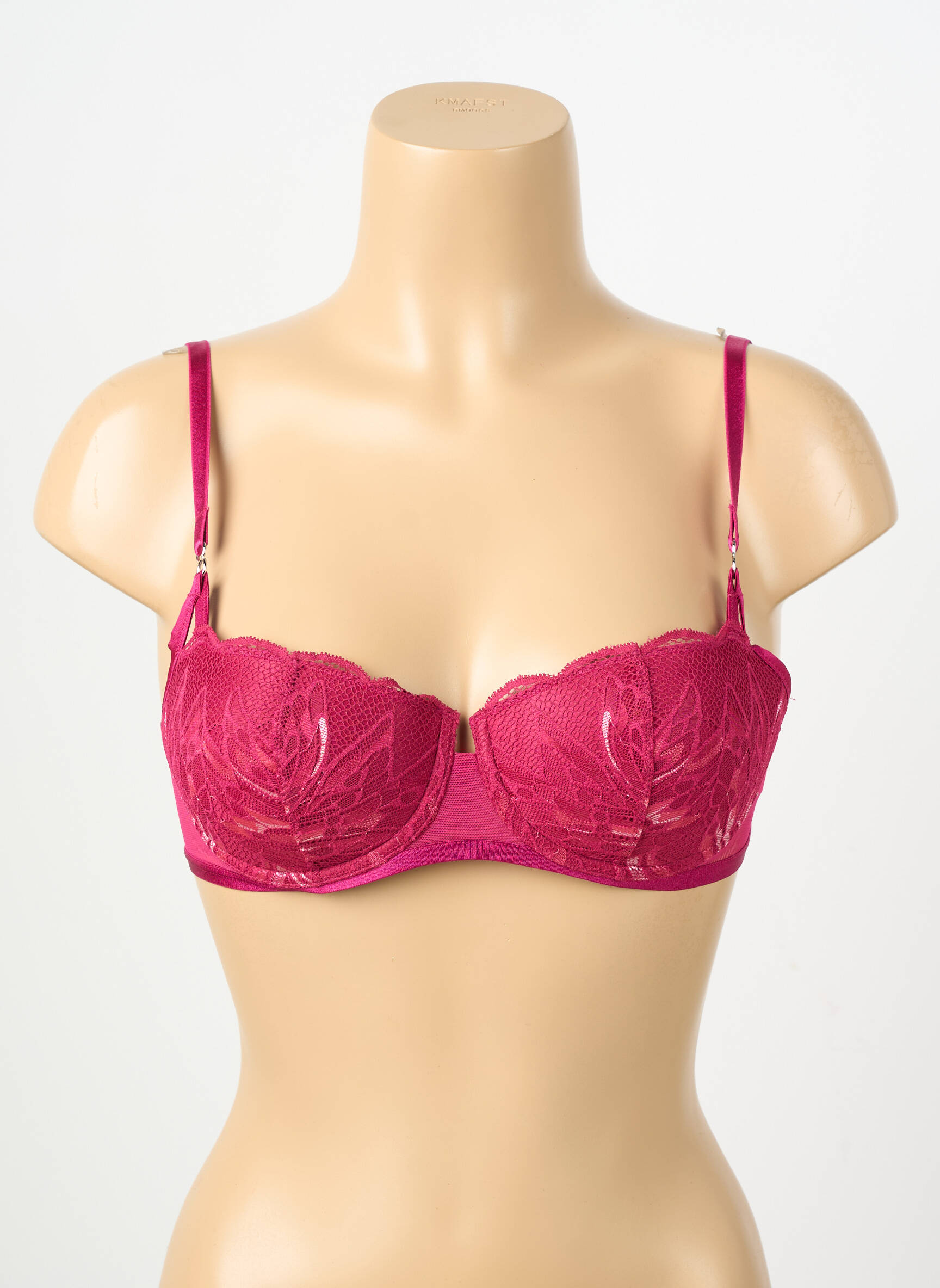 Soutien-gorge effet matière satinée haut soutien-gorge moulé rose TRIUMPH femme