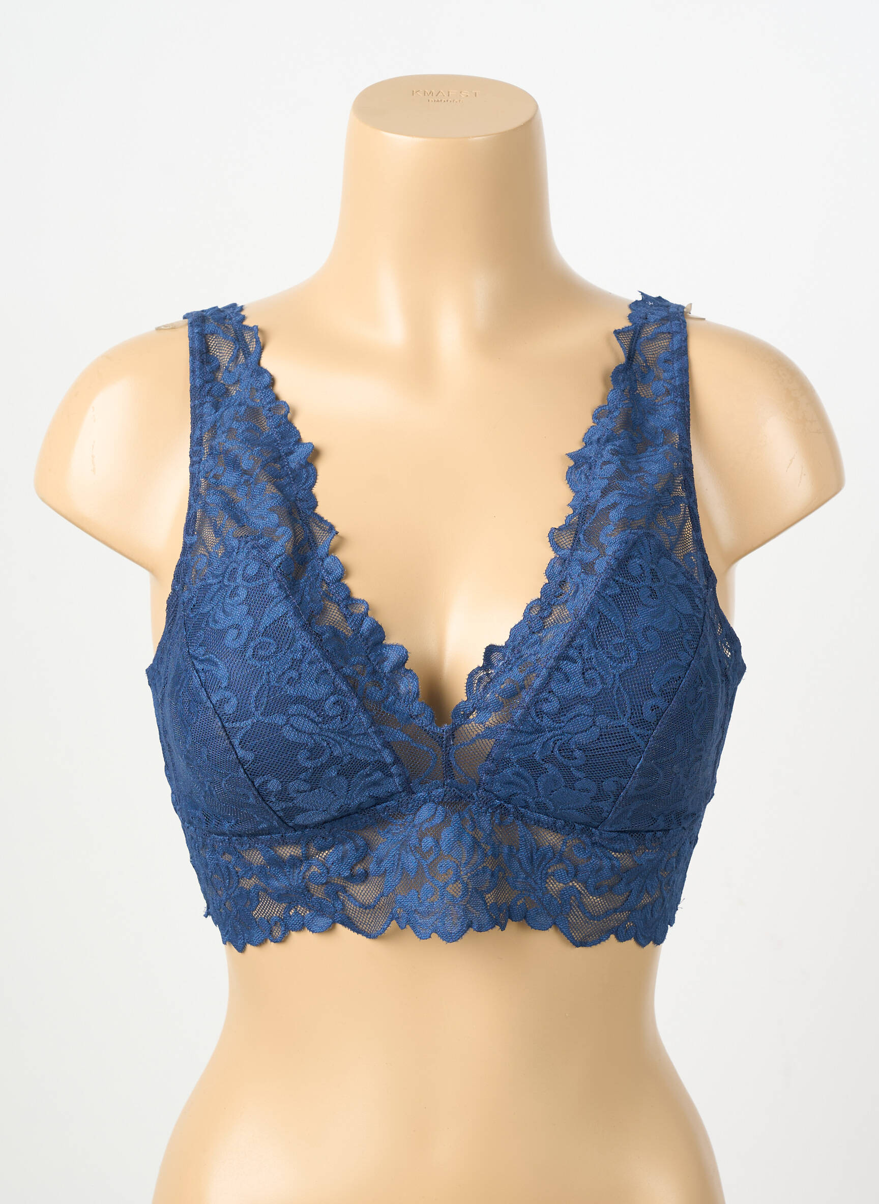 Soutien-gorge sans armature bralettes bleu JANIRA femme