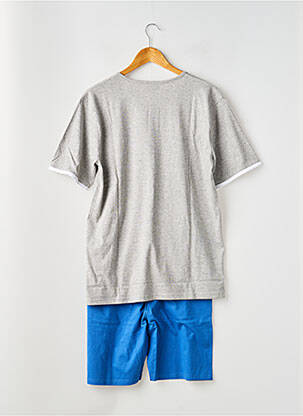 Pyjashort col rond gris ROSE POMME homme
