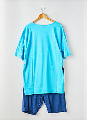 Pyjashort col v bleu ROSE POMME homme