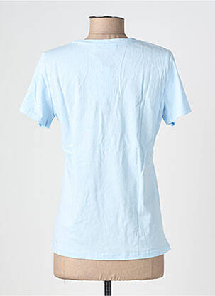 Top manches courtes manches courtes bleu SARAH JOHN femme