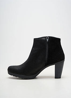 Bottines/boots bout pointu talon de 7 à 9cm noir REQINS femme