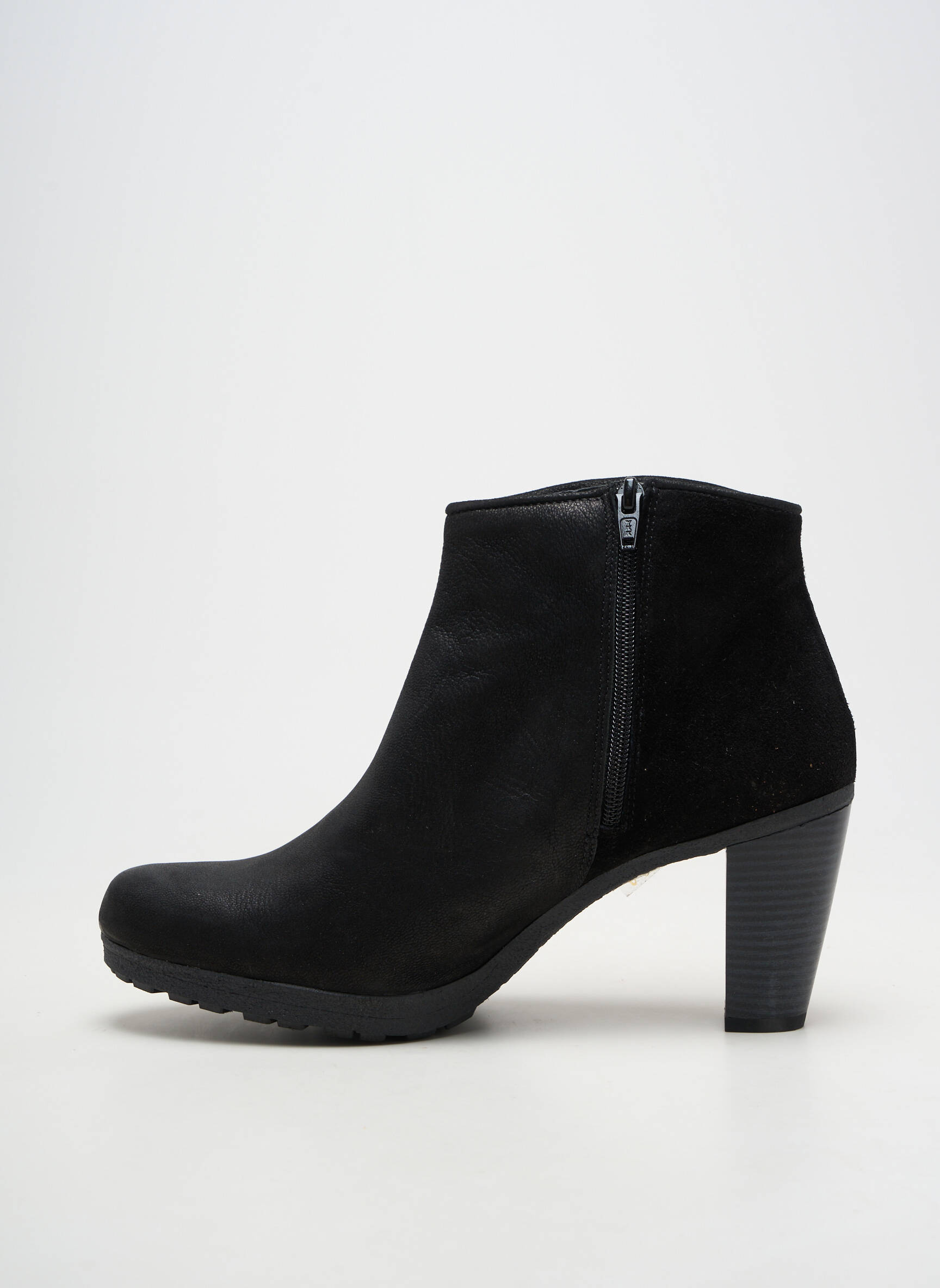 Bottines/boots bout pointu talon de 7 à 9cm noir REQINS femme