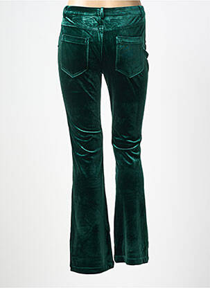 Pantalon flare stretch taille normale vert LES TROPEZIENNES PAR M.BELARBI femme