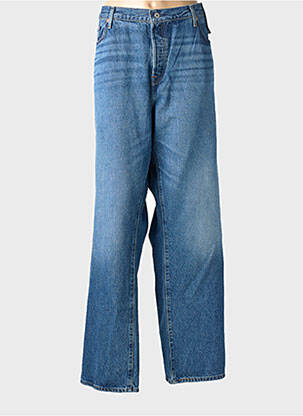 Jeans coupe droite stretch taille normale bleu LEVI'S femme