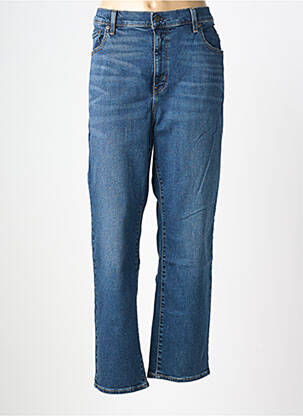 Jeans coupe droite taille haute taille haute bleu LEVI'S femme