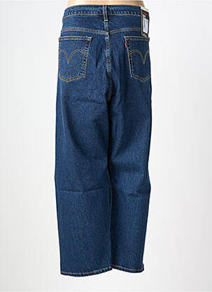 Jeans coupe droite stretch taille normale bleu fonce LEVI'S femme