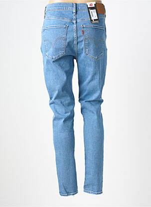 Jeans skinny effet usé délavé taille haute bleu LEVI'S femme