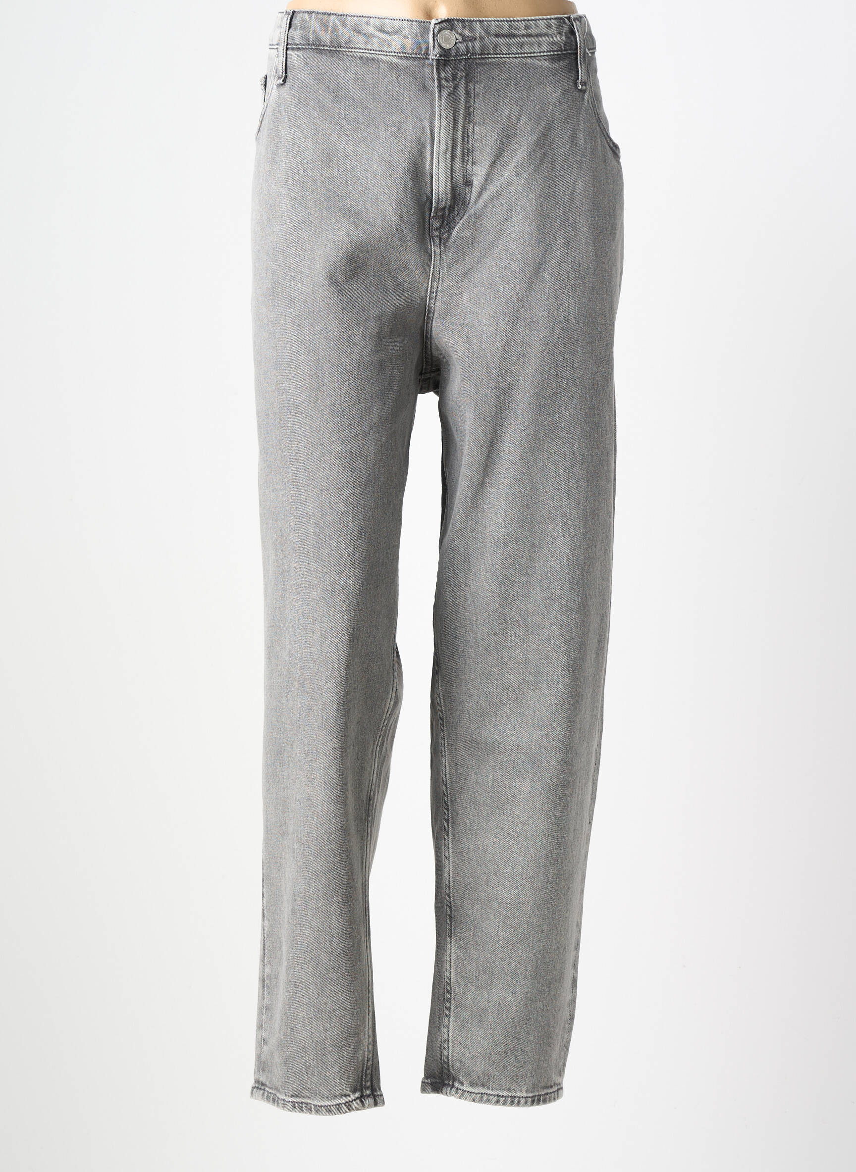 Jean coupe mom poches taille normale gris TOMMY HILFIGER femme