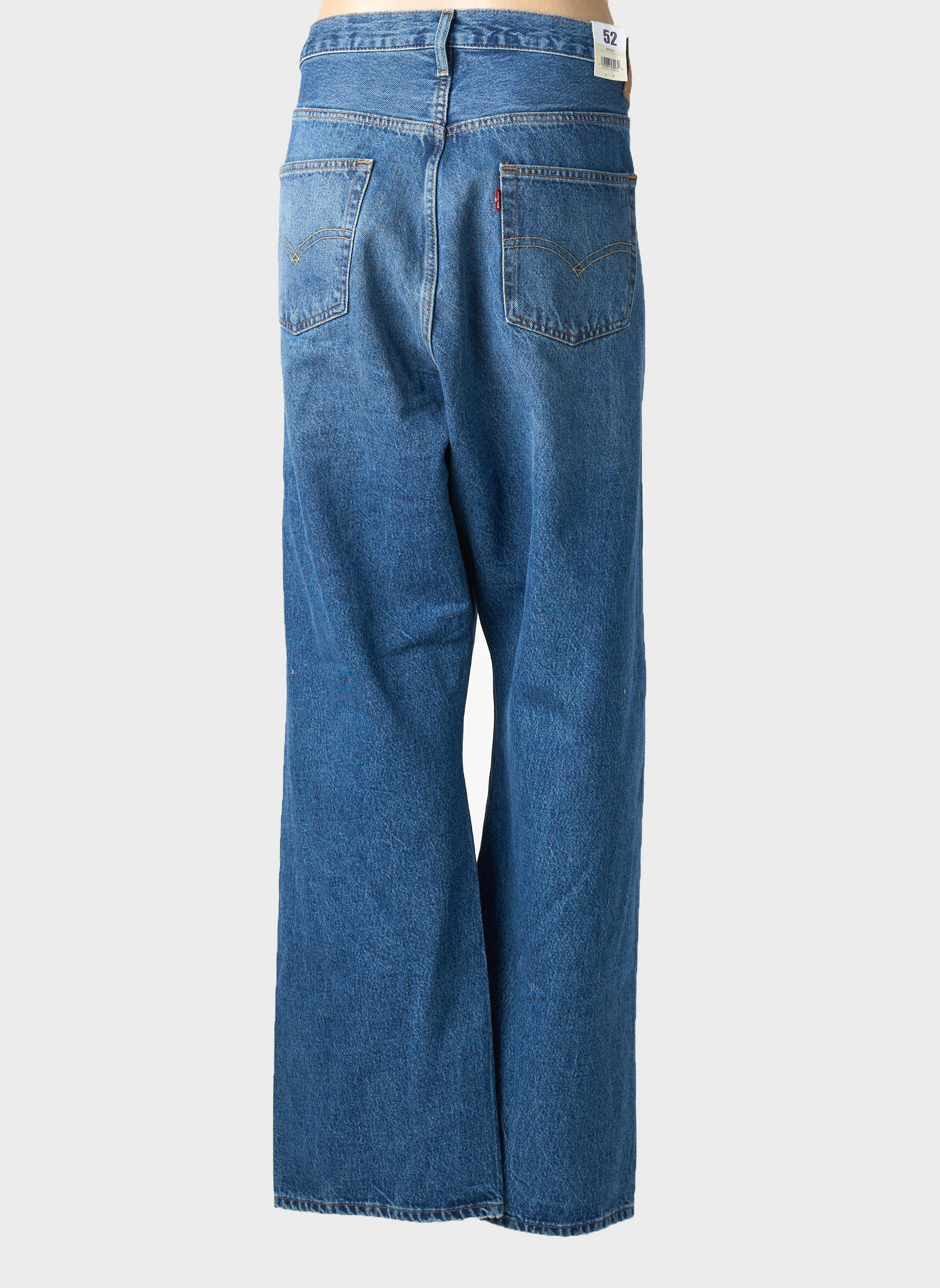 Jeans coupe droite stretch taille normale bleu LEVI'S femme