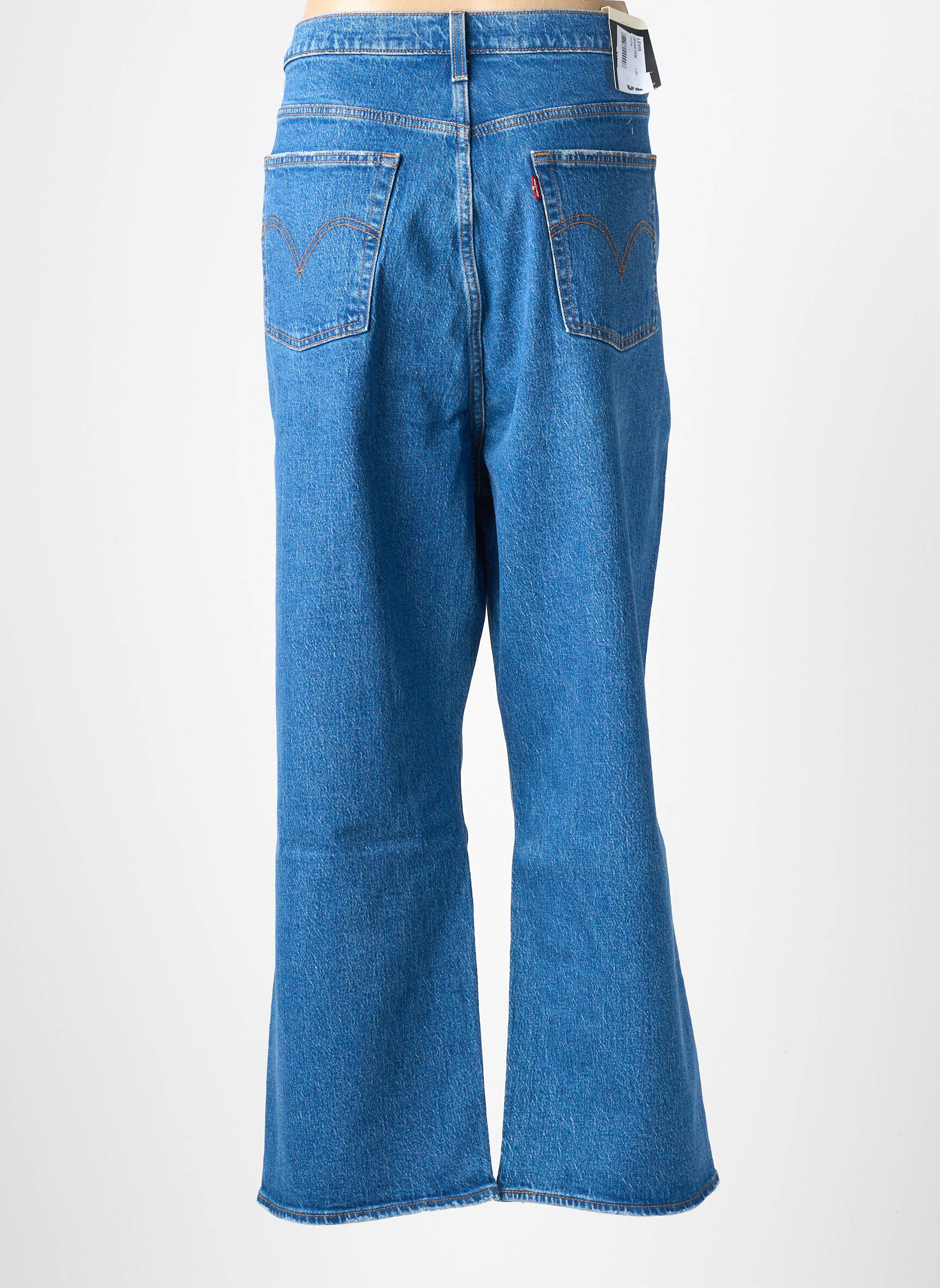 Jeans coupe droite stretch taille normale bleu LEVI'S femme