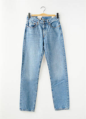 Jeans coupe slim tissage brut taille normale bleu LEVI'S femme