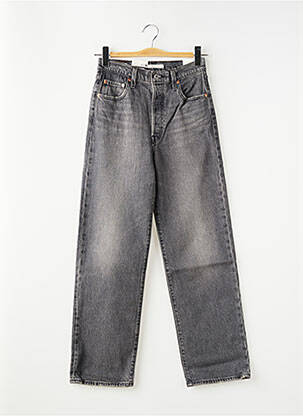 Jeans coupe droite taille normale taille normale gris LEVI'S femme
