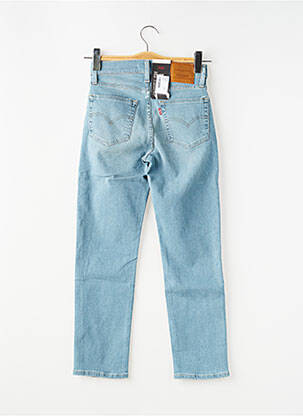 Jeans coupe slim tissage brut taille normale bleu LEVI'S femme