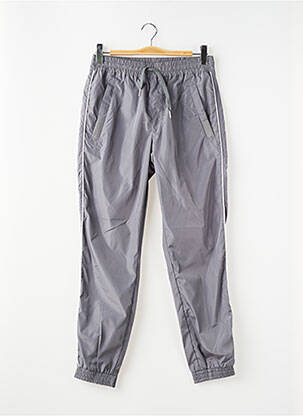 Jogging broderie galons latéraux taille normale gris SCHOTT homme