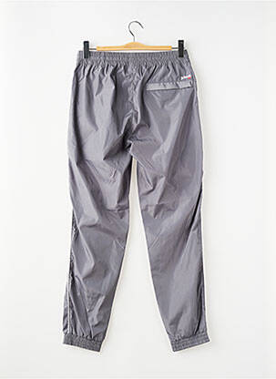 Jogging broderie galons latéraux taille normale gris SCHOTT homme