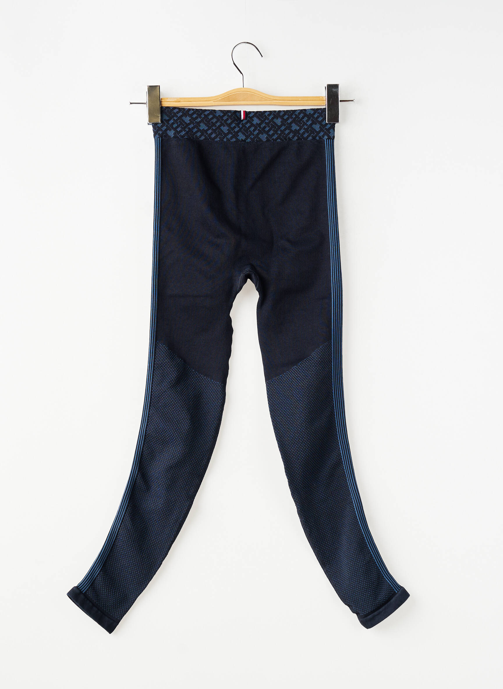 Legging tissage jersey taille normale bleu TOMMY HILFIGER femme