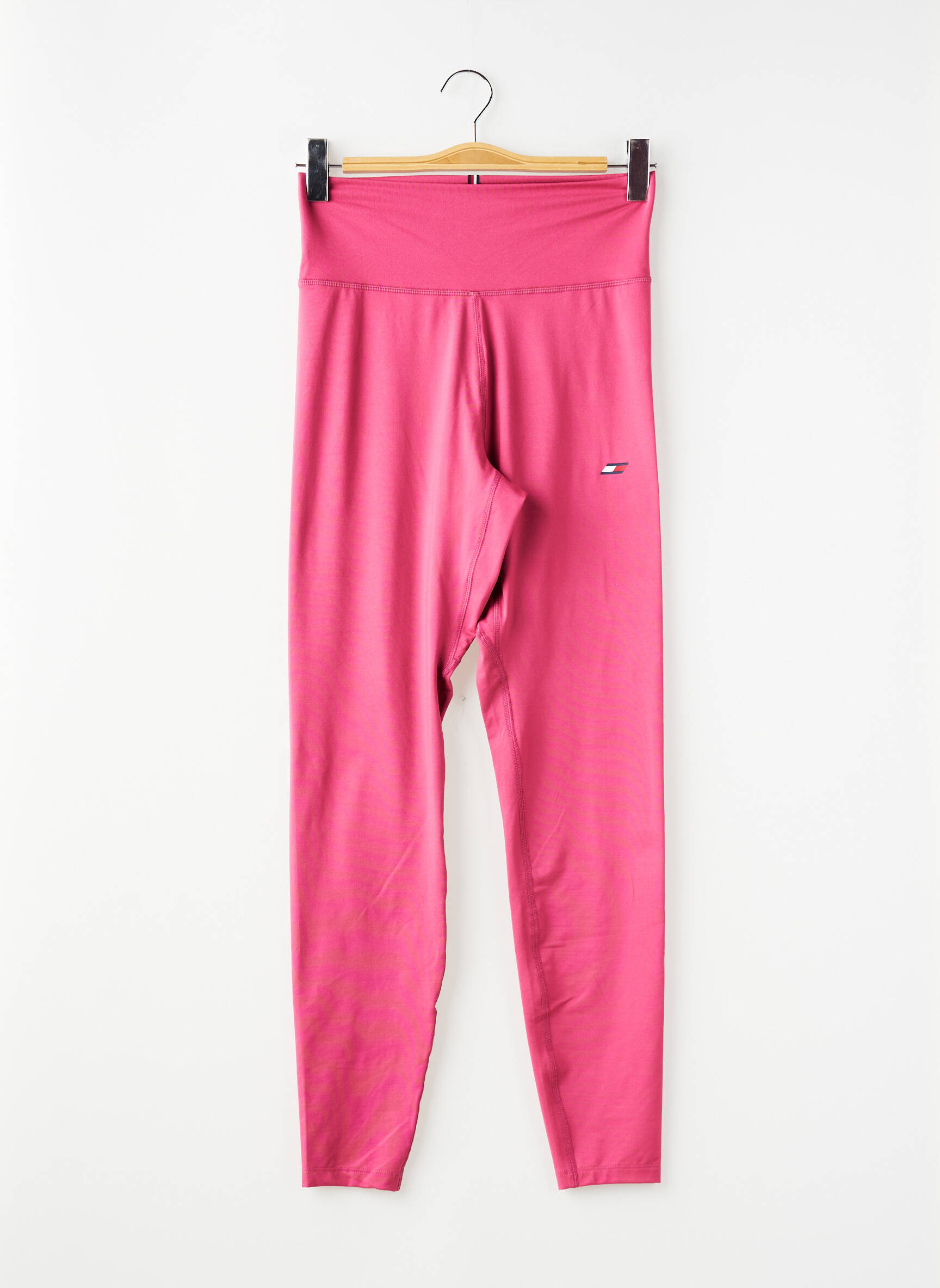 Legging tissage jersey taille normale rose TOMMY HILFIGER femme