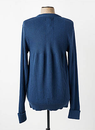 Pull stretch manches longues bleu BARBOUR homme