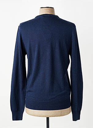 Pull col v manches longues bleu HACKETT homme