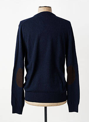 Pull col v manches longues bleu HACKETT homme
