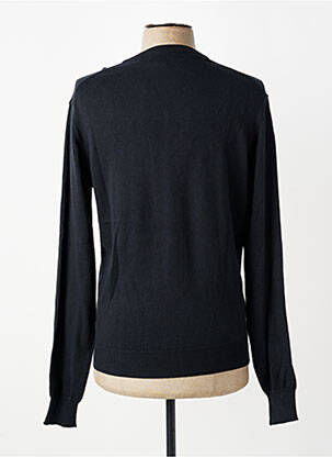 Pull col v manches longues noir FACONNABLE homme