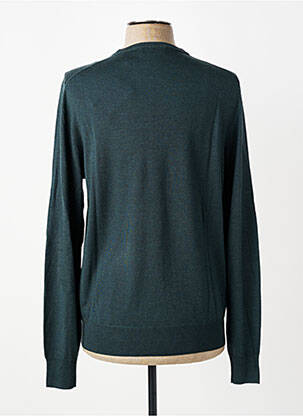 Pull stretch manches longues vert HACKETT homme
