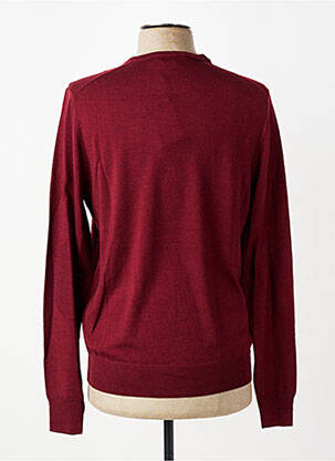 Pull stretch manches longues rouge HACKETT homme