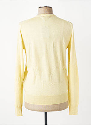 Pull stretch manches longues jaune HACKETT homme