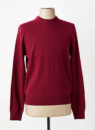 Pull stretch manches longues rouge HACKETT homme