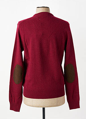 Pull stretch manches longues rouge HACKETT homme