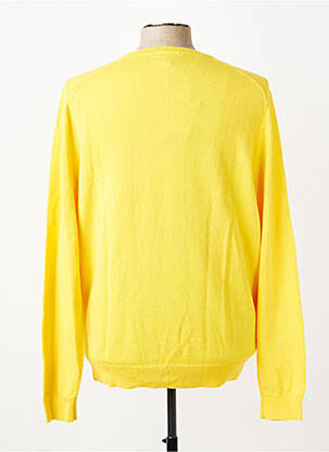 Pull col v manches longues jaune FACONNABLE homme