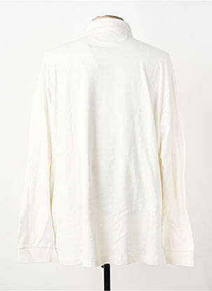 Polo manches longues manches longues beige HACKETT homme