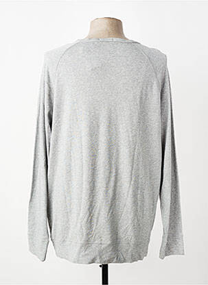 Sweat-shirt manches longues manches longues gris RALPH LAUREN homme