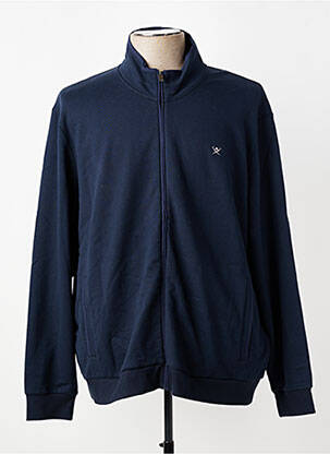 Veste casual resserrée sur le bas bleu HACKETT homme
